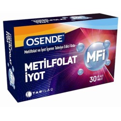 Osende MFi Metilfolat ve İyot 30 Dil Altı Tablet