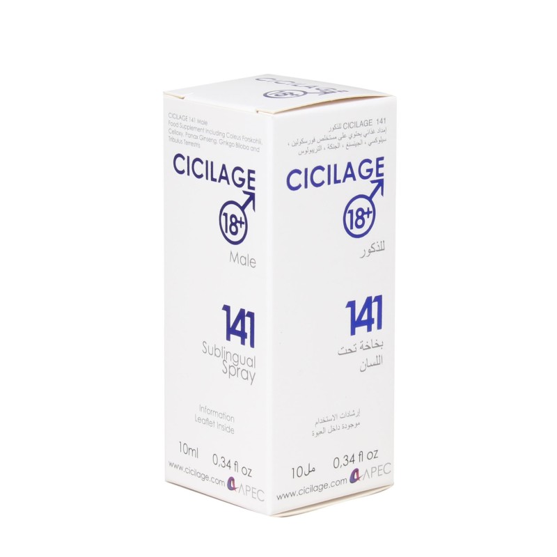 Cicilage Men 141 Dilaltı Spreyi 10 ml