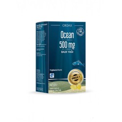 Ocean 500 mg Saf Balık Yağı 60 Kapsül