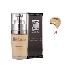 Cecile Anti Wrinkle Foundation Kırışıklık Önleyici Fondöten