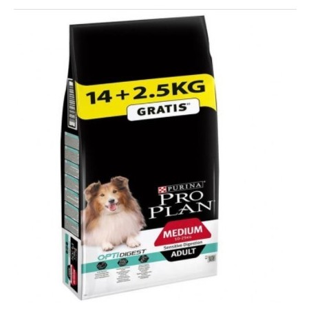Pro Plan Adult Digestion Lamb Kuzu Etli Köpek Maması 14 + 2.5 Kg