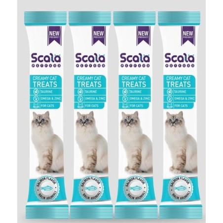 Scala Kedi Ödül Kreması Somonlu Tekli
