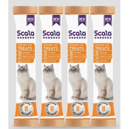 Scala Kedi Ödül Kreması Malt Aromalı Tekli