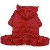 Paw Star Red Sport Big Rompers Köpek Yağmurluk 3XL