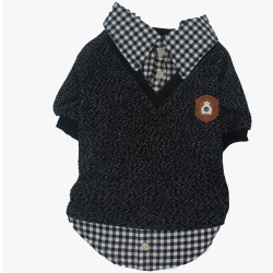 Paw Star Black College Köpek Kıyafeti XL