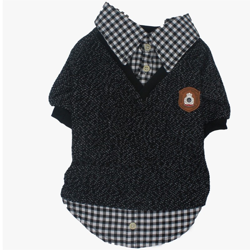 Paw Star Black College Köpek Kıyafeti XL