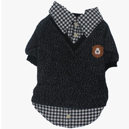 Paw Star Black College Köpek Kıyafeti XL