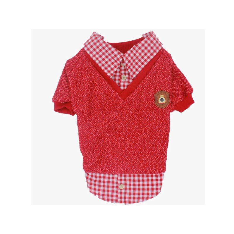 Paw Star Red College Köpek Kıyafeti XL