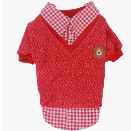 Paw Star Red College Köpek Kıyafeti 2XL