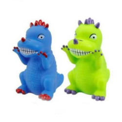 Pet Ing Yeşil Dinazor Sesli Köpek Oyuncağı 9.5x7.5x13CM
