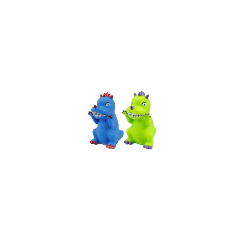 Pet Ing Yeşil Dinazor Sesli Köpek Oyuncağı 9.5x7.5x13CM