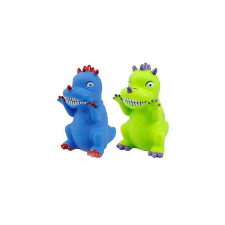 Pet Ing Yeşil Dinazor Sesli Köpek Oyuncağı 9.5x7.5x13CM