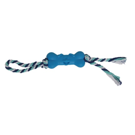 Zampa İpli Kemik Köpek Oyuncağı, 25cm