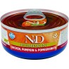N&D Pumkın Kedi Konserve Tavuk, Balkabağı & Nar 70 gr