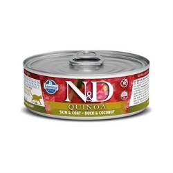 N&D Quınoa Kedi Konserve Ördek ve Hindistan Cevizi 80 Gr