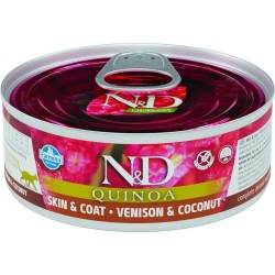 N&D Quınoa Kedi Konserve Geyik & Hindistan Cevizi 80 Gr