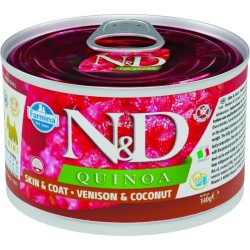 N&D Quınoa Köpek Konserve Geyik & Hindistan Cevizi Mini 140 Gr