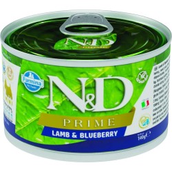 N&D Prime Köpek Konserve Kuzu & Yaban Mersini Mini 140 Gr