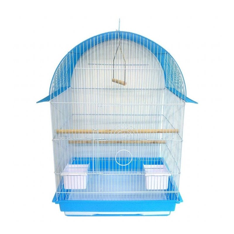 A-4004 Kuş Kafesi Oval Çatılı 48X37X68 cm