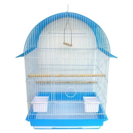 A-4004 Kuş Kafesi Oval Çatılı 48X37X68 cm