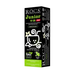 Rocs Junior 6-12 Hindistan Cevizi ve Vanilya Özlü Diş Macunu 60 ml