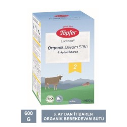Töpfer Organik Devam Sütü 2 600gr