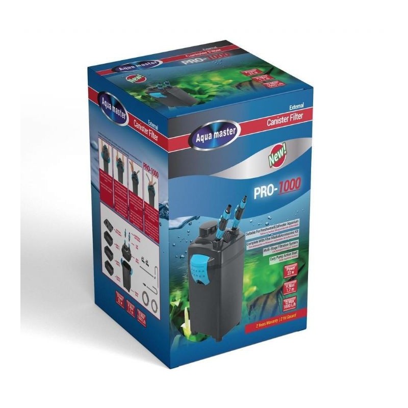 Pro-1000 Aqua Master Dış Filitre 1000 Lt