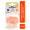Bambino Silikon Damak Uçlu Emzik No 1 T159