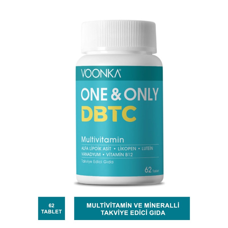 Outlet - Voonka One & Only DBTC Multivitamin 62 Tablet