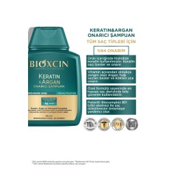 Bioxcin Keratin & Argan Onarıcı Şampuan 300 ml