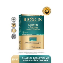 Bioxcin Keratin & Argan Onarıcı Şampuan 300 ml