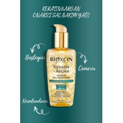 Bioxcin Keratin & Argan Onarıcı Saç Bakım Yağı 150 ml