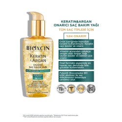 Bioxcin Keratin & Argan Onarıcı Saç Bakım Yağı 150 ml