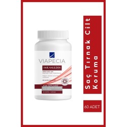 Viapecia Hair , Nail & Skin 60 Kapsül