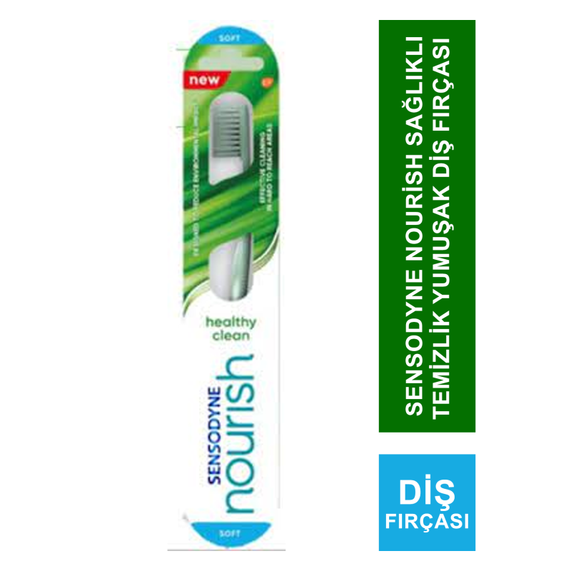 Sensodyne Nourish Sağlıklı Temizlik Yumuşak Diş Fırçası