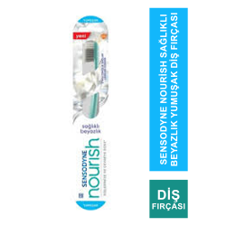 Sensodyne Nourish Sağlıklı Beyazlık Yumuşak Diş Fırçası