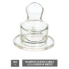 Bambino Silikon Damak Uçlu Biberon Emziği no1 T153