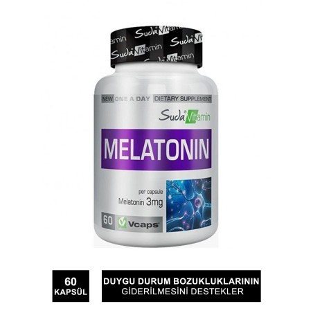 Suda Vitamin Melatonin 60 Kapsül