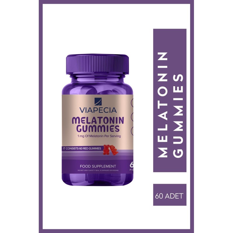 Viapecia Melatonin Gummies 60 Yumuşak Kapsül