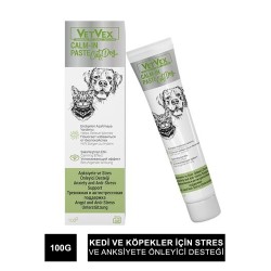 VetVex Calm-In Kedi ve Köpek Aksiyete & Stres Desteği 100 gr