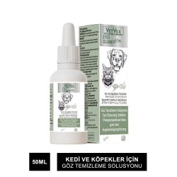 VetVex Eyes Clean Kedi ve Köpek Göz Temizleme Solüsyonu 50 ml