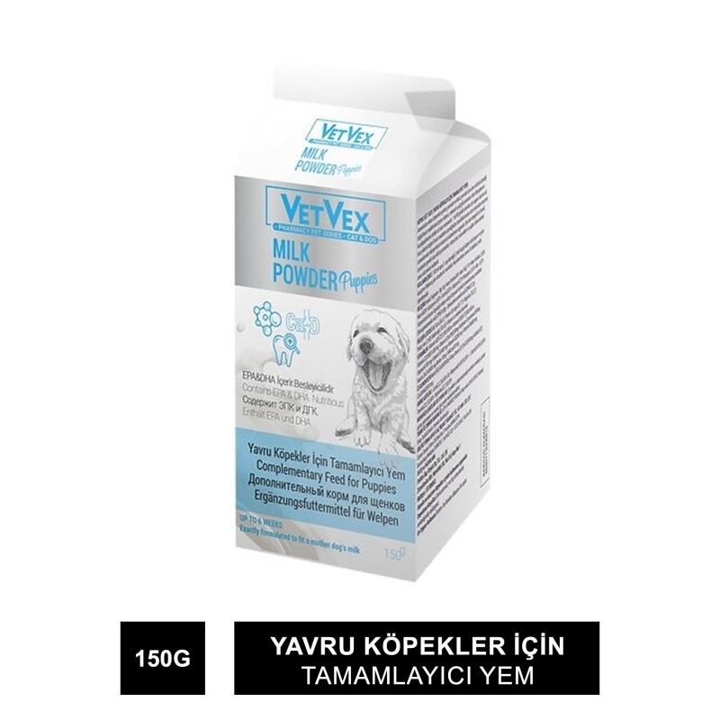 VetVex Milk Powder Yavru Köpek Süt Tozu 150 gr