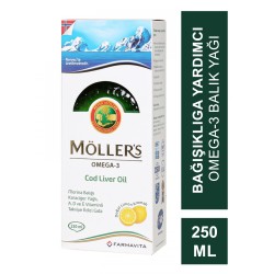 Outlet - Möller's Omega Şurup Limon Aromalı 250 ml