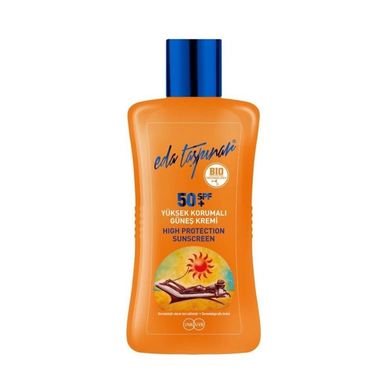 Eda Taşpınar Spf50+ Yüksek Korumalı Güneş Kremi 200 ml