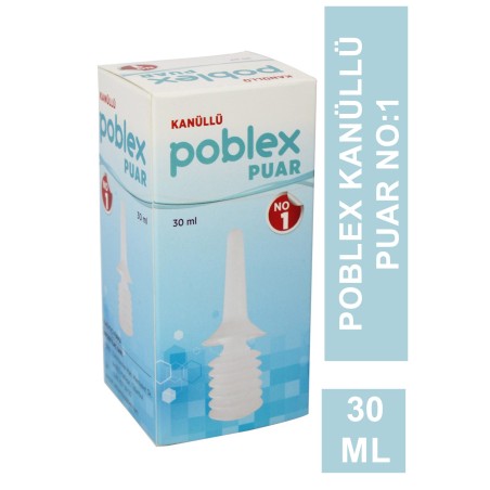 Poblex Kanüllü Puar No:1 30 ml