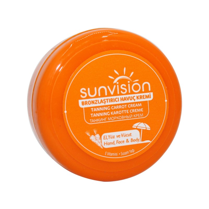 Sunvision Bronzlaştırıcı Havuç Kremi 100 ml