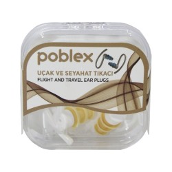Poblex Uçak ve Seyahat Kulak Tıkacı