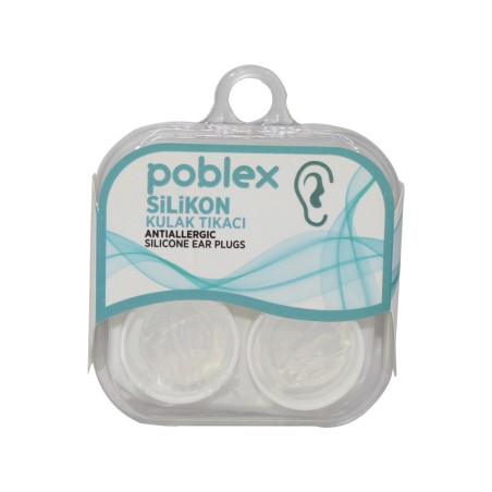 Poblex Silikon Kulak Tıkacı 4'lü