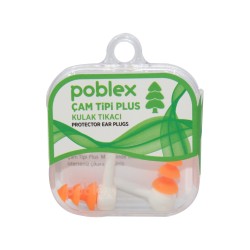 Poblex Çam Tipi Plus Kulak Tıkacı ( M )
