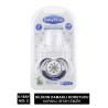 BabyTime Silikon Damaklı Koruyucu Kapaklı Siyah Emzik 6-18 ( BT153-2 )